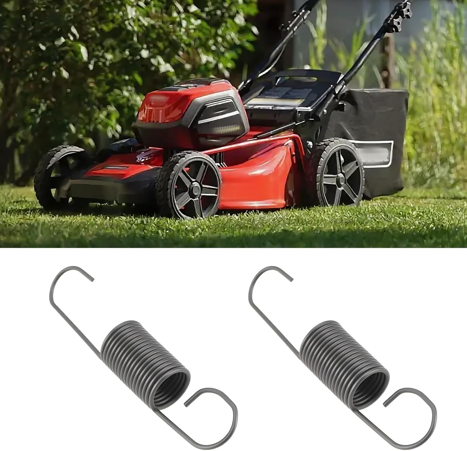 Emagtech 4Pcs Governor Spring Replacement Part 698719 Compatible with Briggs & Stratton Lawn Mower Engines image number 4