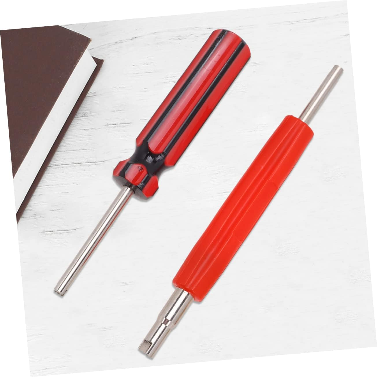 GETAJGHSD Car Tire Valve Core Removal Tool Set Plastic Handle, Single Head Repair Tool for Bike and Electric Vehicle Maintenance, Portable Automotive Tire Repair Equipment image number 5