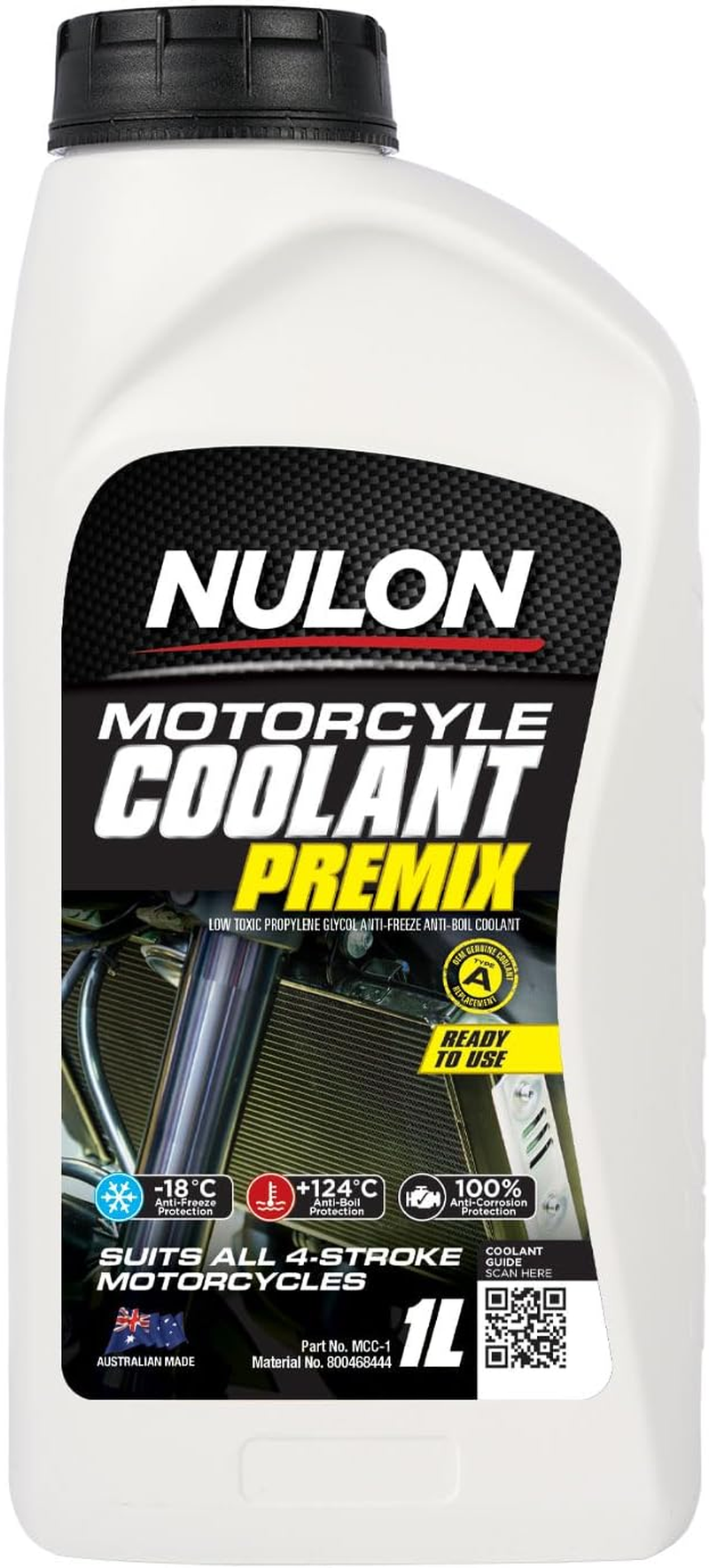1L NULON Motorcycle COOLANT