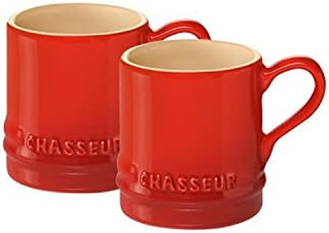 Chasseur La Cuisson Petit Espresso Cups 2 Piece Set, Apple