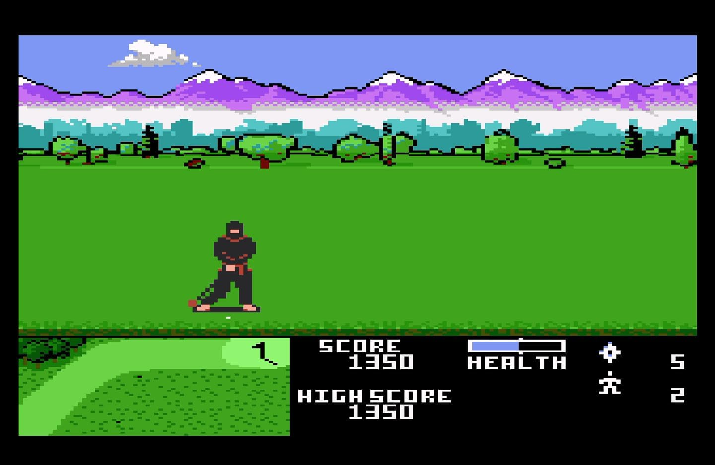 Ninja Golf 7800 image number 5