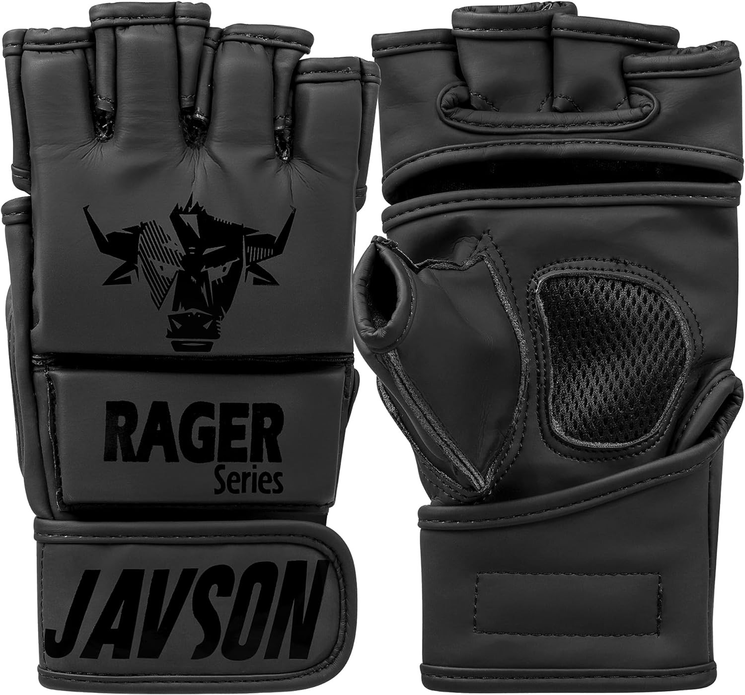 MMA Gloves Artificial Leather for Men & Women, Kickboxing Gloves Martial Arts Gloves for Grappling, Kickboxing, Muay Thai, Cage Fight & Punching Bag Gloves for UFC Training & Sparring by Javson image number 5