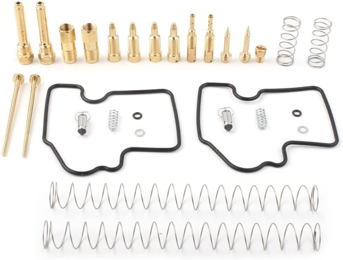 Jfqm Motorbike Carburetor Card Rebuilt Kit Fit for Kawasaki Prairie 650 700 Brute Force 650 KVF650 image number 2