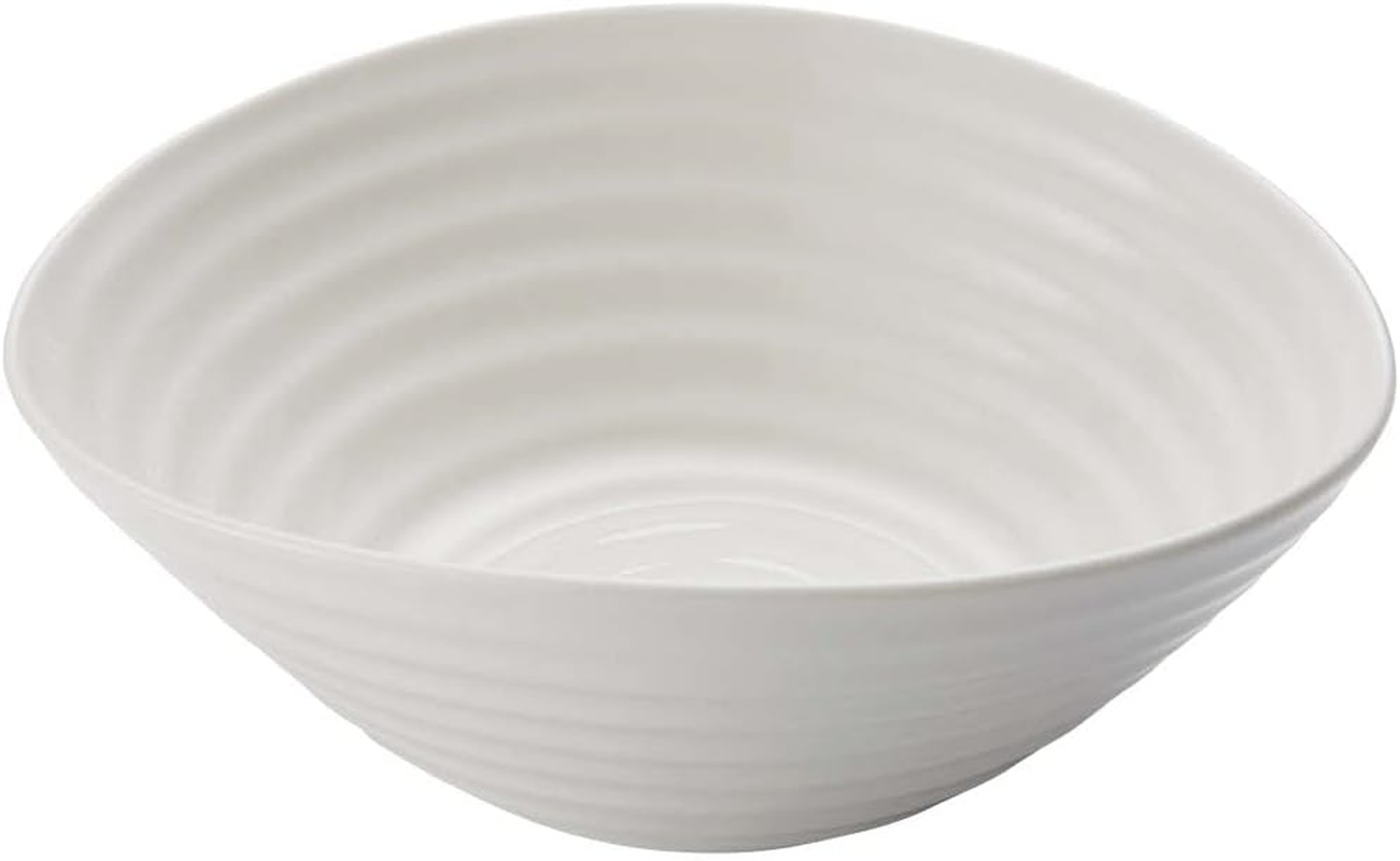 Portmeirion Sophie Conran White Cereal Bowl | Set of 4 | Dinnerware Bowl for Soup or Cereal | 7.25 Inch | Made from Fine Porcelain | Microwave and Dishwasher Safe - Celadon image number 7