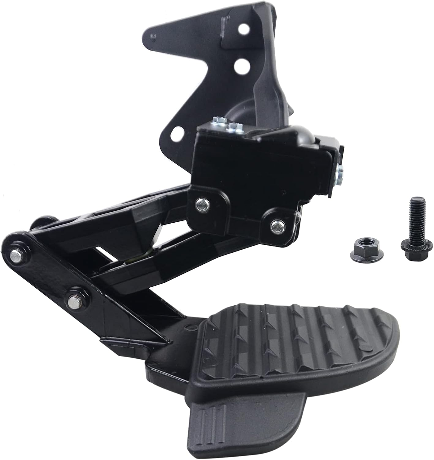 Bed Step Retractable Bumper Step for 2019-2021 Dodge Ram 1500 DT (New Body Style) Dual Exhaust Vehicles 82215289AG SSFL image number 6