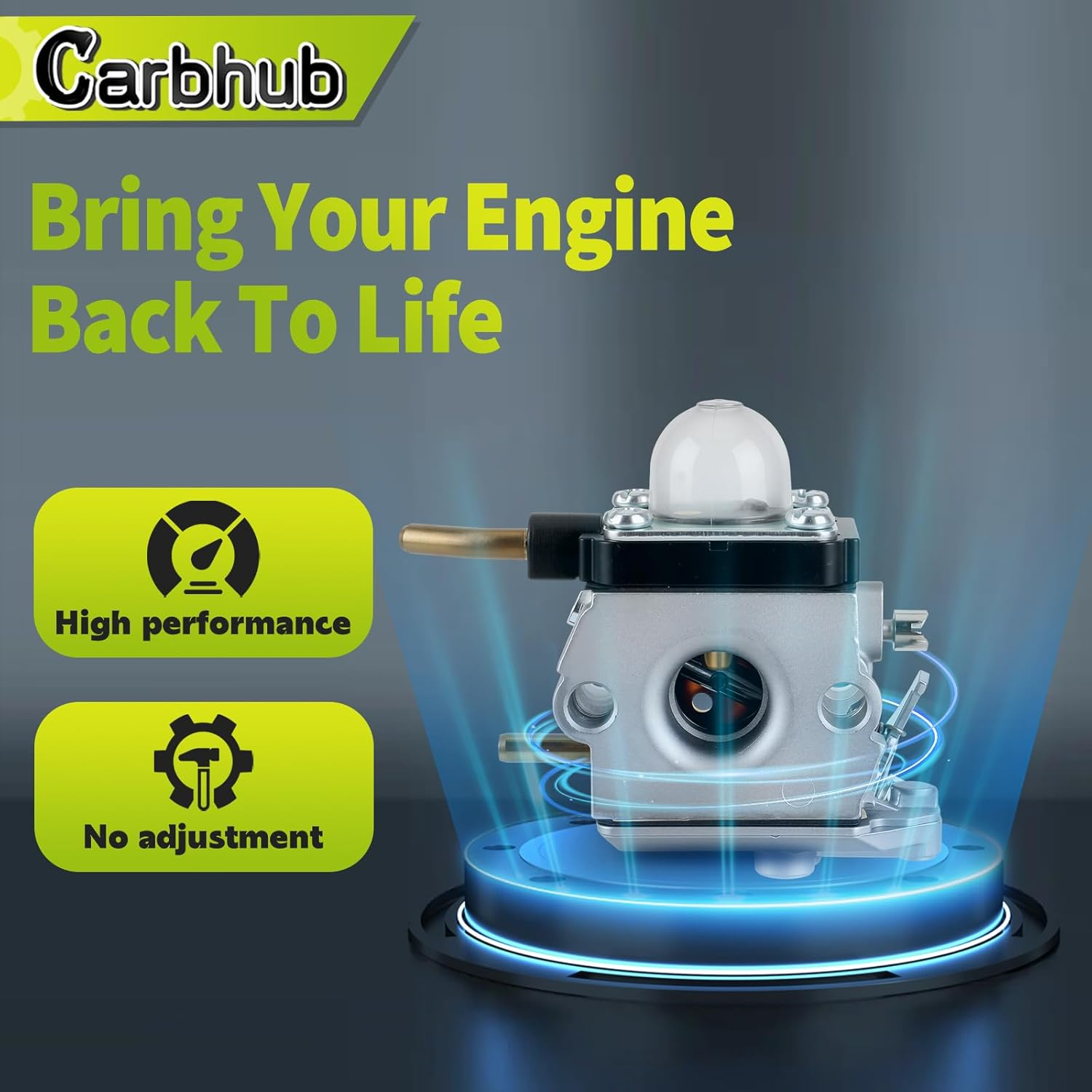 Carbhub 4229 120 0604 Carburetor Fit for Stihl BG45 BG46 BG55 BG65 BG85 SH55 SH85 Leaf Blower Replace for 42291200604 image number 1