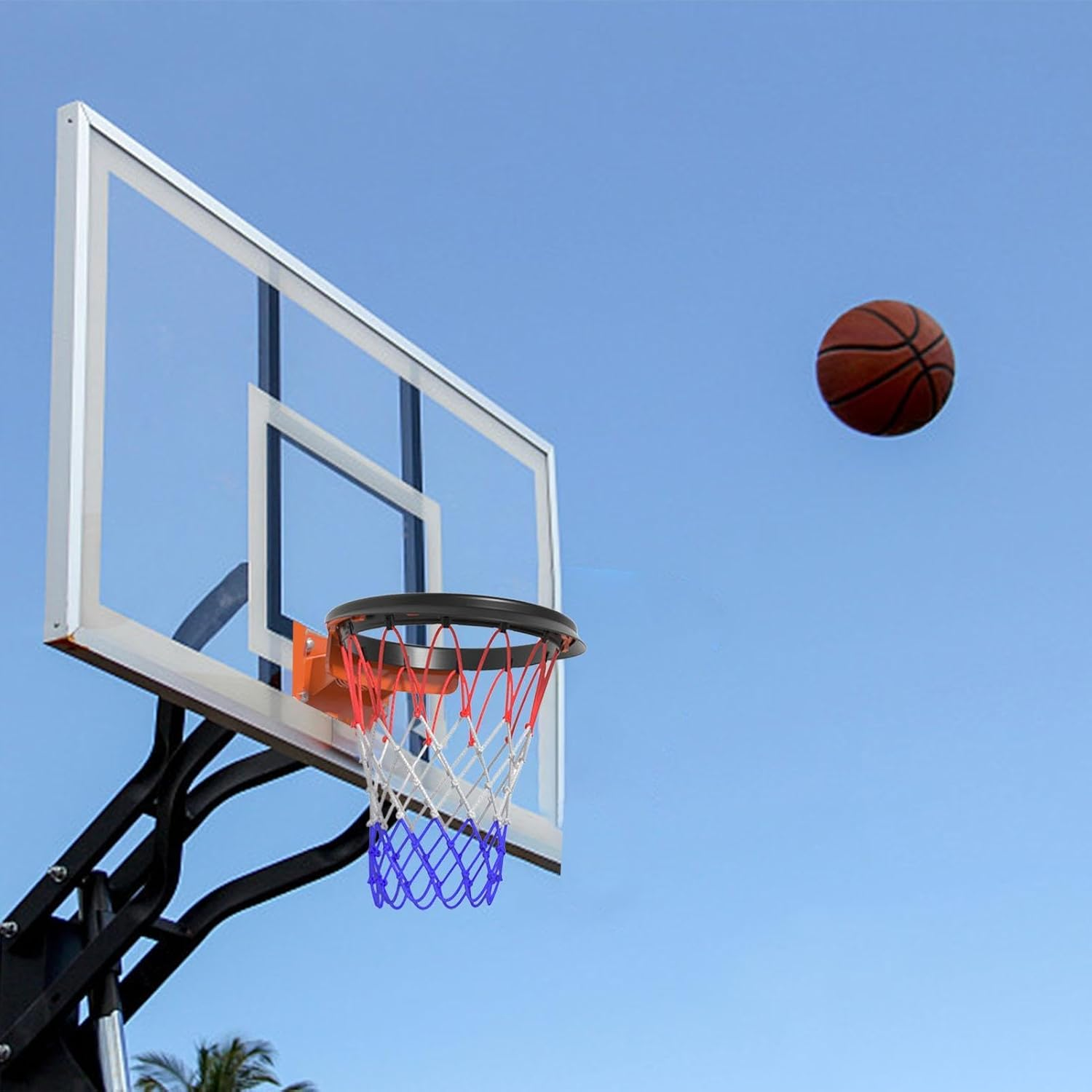 Basketball Hoop Net All Weather Basketball Net Replacement Basketball Accessories Fits Standard Indoor or Outdoor image number 4