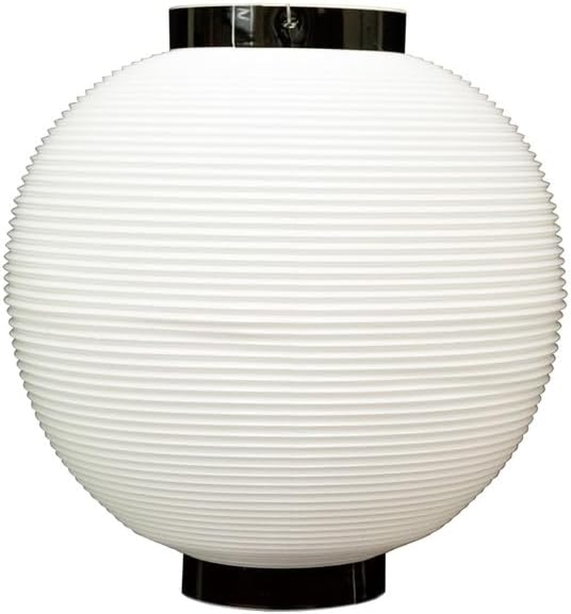 Noboriya Kobo Poly Lanterns 46438 Shakamaru, White, Approx. &Phi;10.2 X H10.6 Inches (260 X 270 Mm), 1 Piece Polyethylene image number 2