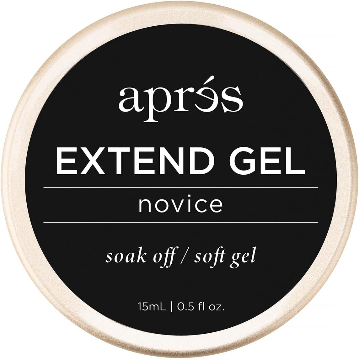 Apres Extend Gel Novice, Gel-X Nail Tips Adhesive, 15 Ml Jar Edition, Soak off - Soft Gel, Hema-Free, Thick Consistency, Easy Application for Soft Gel Tips image number 5
