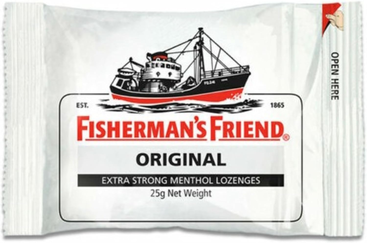 Fisherman Friend Extra Strong Original Lozenges 12 X 25 G