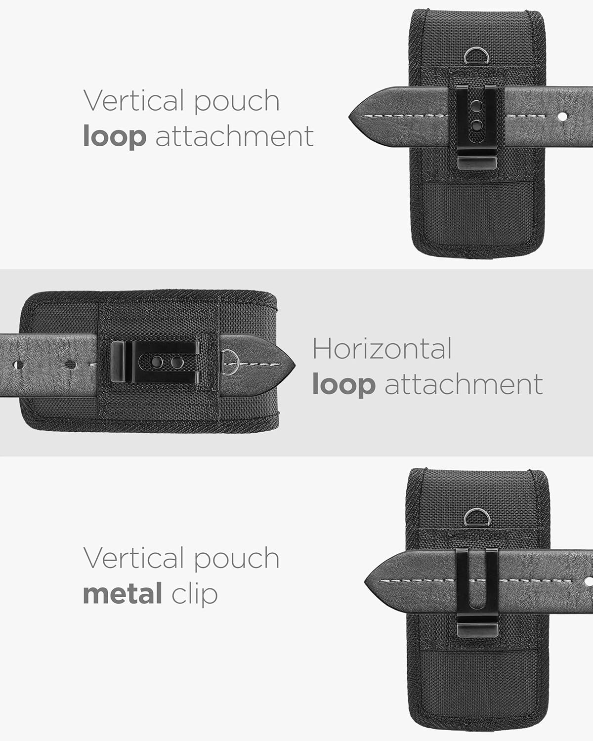 Rebel Case with Belt Pouch for Samsung Galaxy S23 Ultra - Protective Phone Case with Holster Clip (2023 Release) (S23 Ultra) image number 5