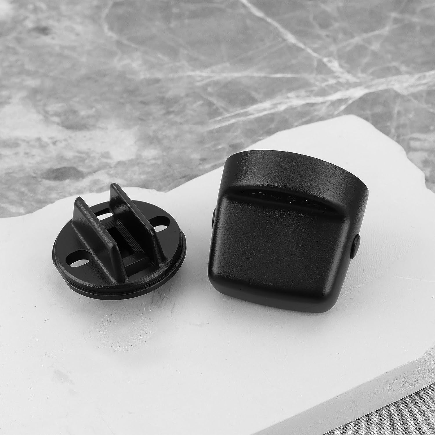 Ecsing 2 Sets Ignition Key Knob Push Turn Switch Base D461-66-141A-02 D6Y1-76-142 Compatible with Mazda CX-9 CX-7 image number 3