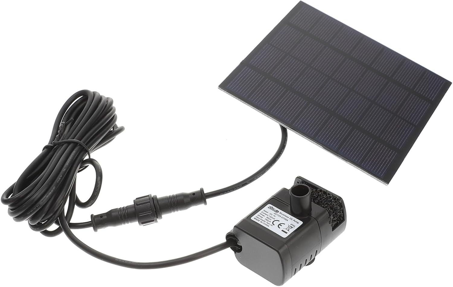 6V 0.8W Solar Pump Fountain Submersible Pump for Pool Garden Solar Water Feature image number 2