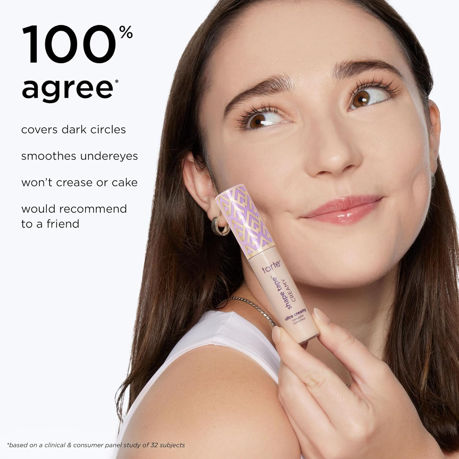 Shape Tape Tarte Shape Tape Ultra Creamy Concealer 0.33 Fl. Oz. (Light 20B) (JE-QJPG-XMGK) image number 3