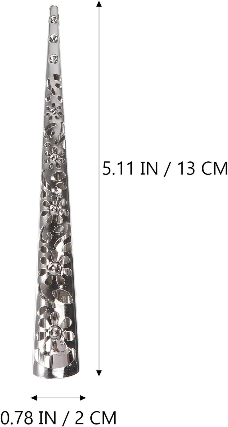 AUTSUPPL Pack of 4 Fashionable Alligator Hair Clips - Duckbill Hair Clip Made of Metal Silver Beak Hair Clip Large Crocodile Hair Clips Exclusive Hair Accessories for Women And image number 3