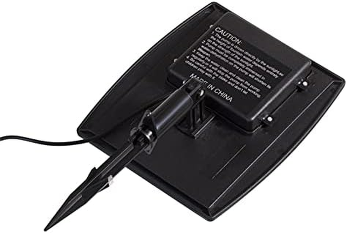 Baceyong 9V 2.5W 200L/H Solar Panel Powered Water Feature Pump Outdoor Submersible Water Pump for Pond Garden Pool image number 6