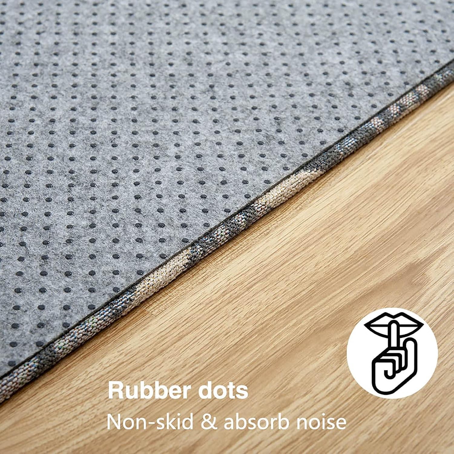 Luxury Chair Mat for Carpeted Floor, Office Chair Mat Hardwood Floors, 120 X 90Cm Multi-Purpose Protector Chair Carpet for Home and Office, Protects Floors, Anti-Skidding, Home Office, Ll-Santiago image number 4