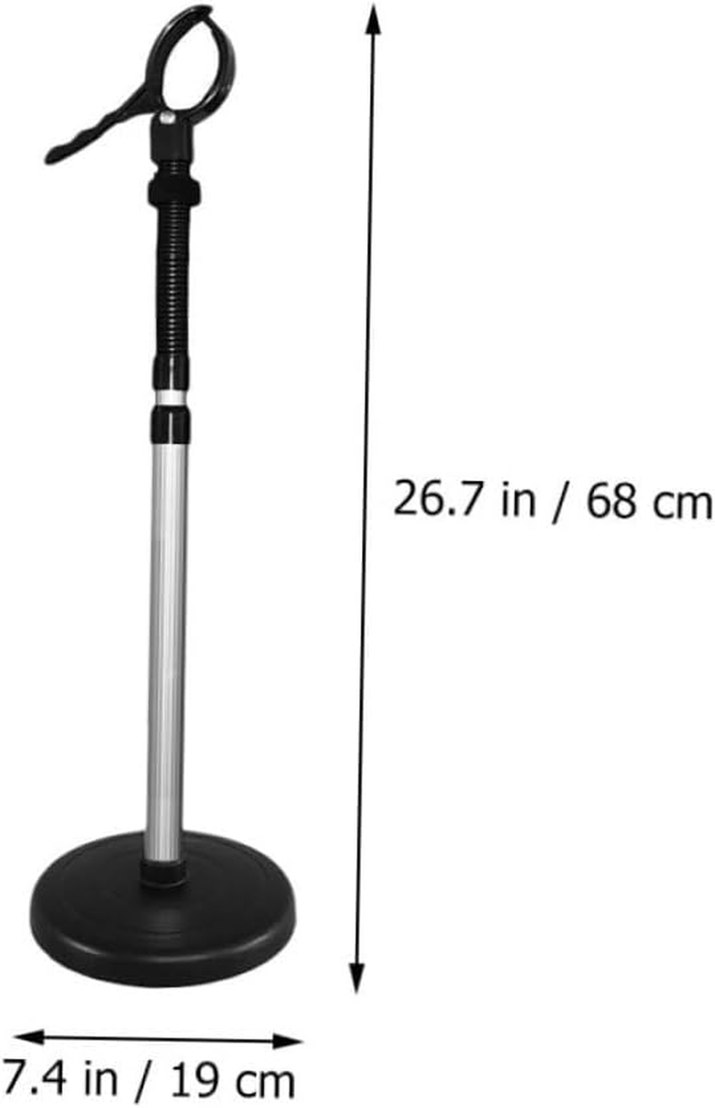 Healvian 360Degree Hair Dryer Holder Rotating Lazy Hair Dryer Stand Suction Cup for Table image number 6