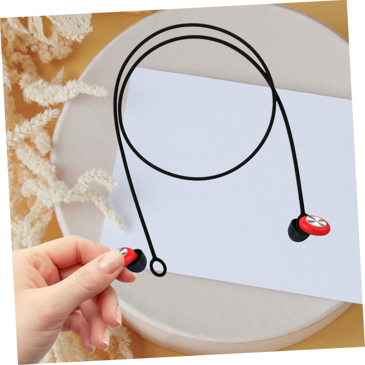 ERINGOGO Detachable Silicone Earbud Strap Lanyard Soft Replacement Cord Loss Earphone Accessory Comfortable for Everyday Use Compatible with Multiple Earbuds image number 4