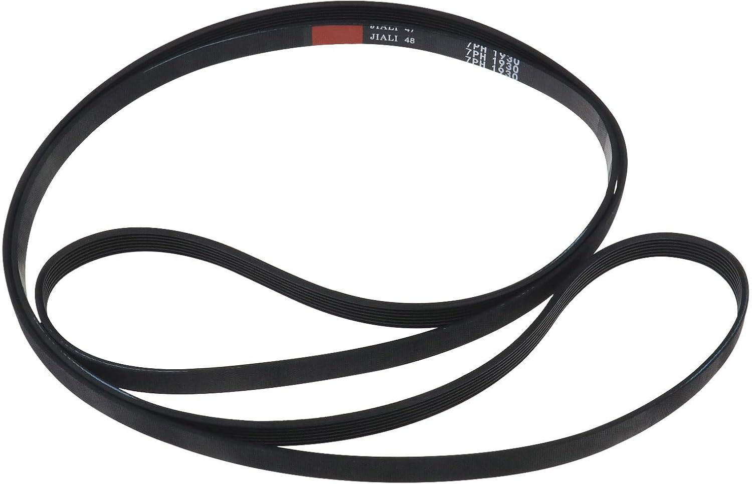 Tumble Dryer Belt Replacement Compatible with Electrolux EDE605A Compatible with Simpson 39P400M Rubber Closed Loop Belt Sander Drive Belt Black image number 2