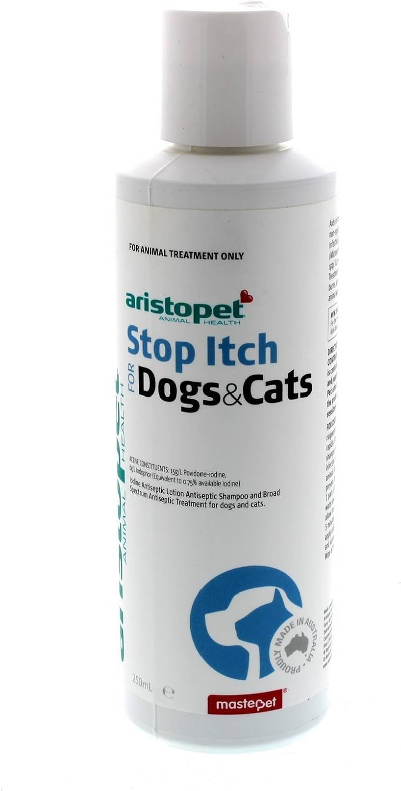 Aristopet Stop Itch Lotion for Dogs and Cats 250 Ml image number 1