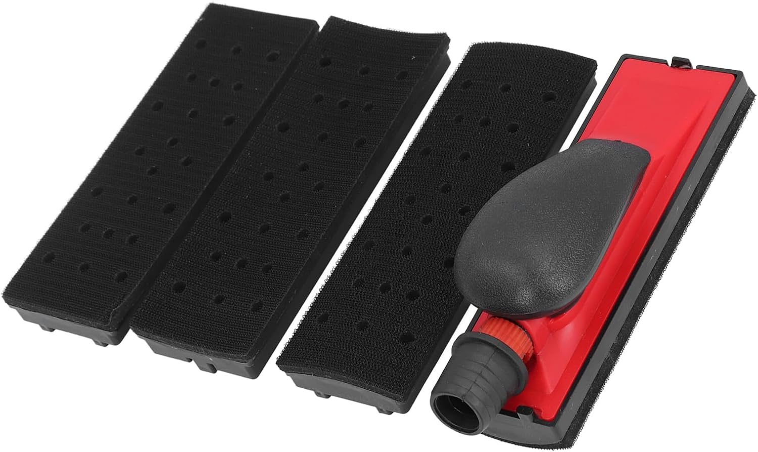 Hand Sander, Adjustable Manual Sanding Block, Comfortable Grip for Home, Furniture Restoration, Polishing