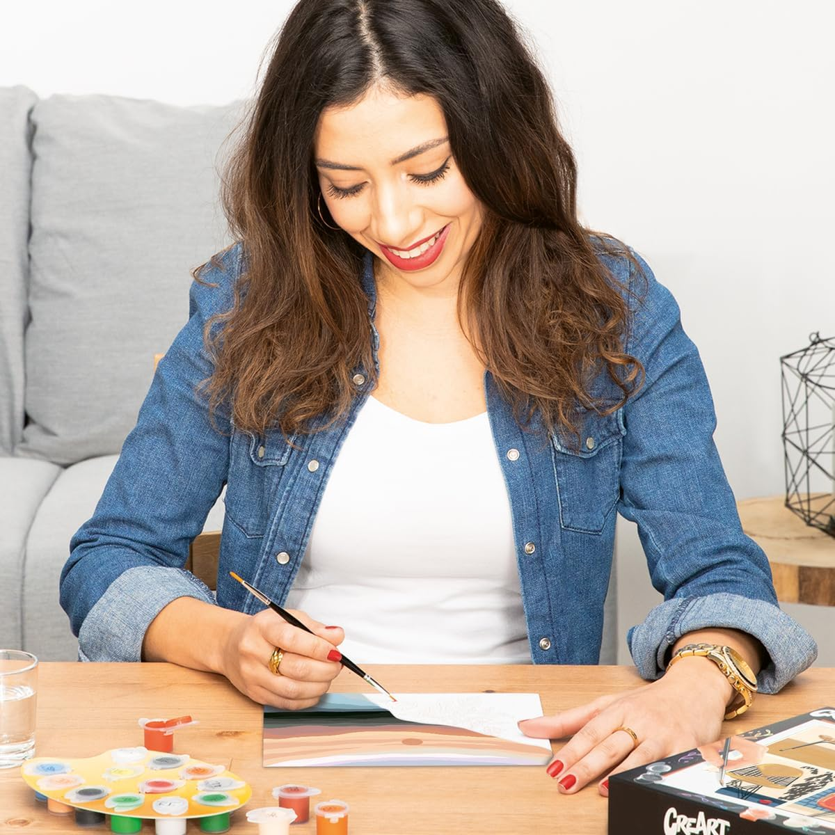 Ravensburger Malen Nach Zahlen 23515 - Minimalistic Landscape - Ab 12 Jahren image number 3