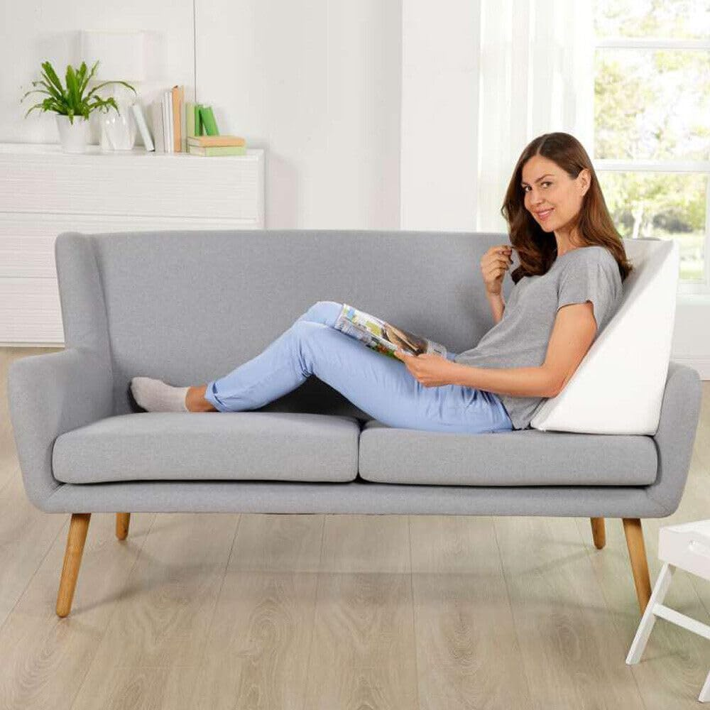 Tootoo Wedge Bed Pillow Helps with Sleep & Acid Reflux Elevated Supportive Cushion Orthopedic Bed Pillow for Side/Back/Stomach Sleepers, Pregnancy & Post-Surgery image number 4