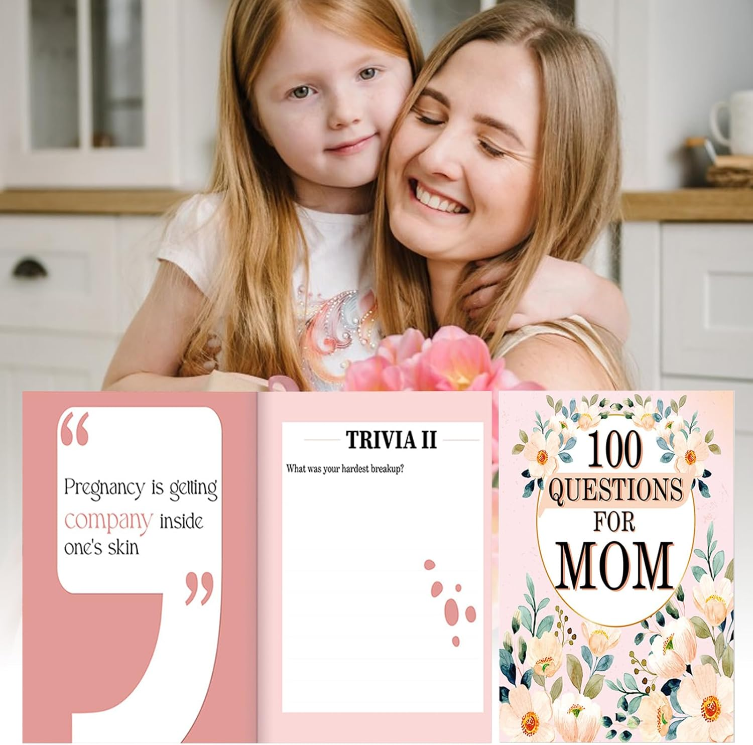 Life Story Book for Mothers | Tell Your Life Story Mum | High-Quality Gift for Women Daughters Birthdays Christmas with Timeless Design