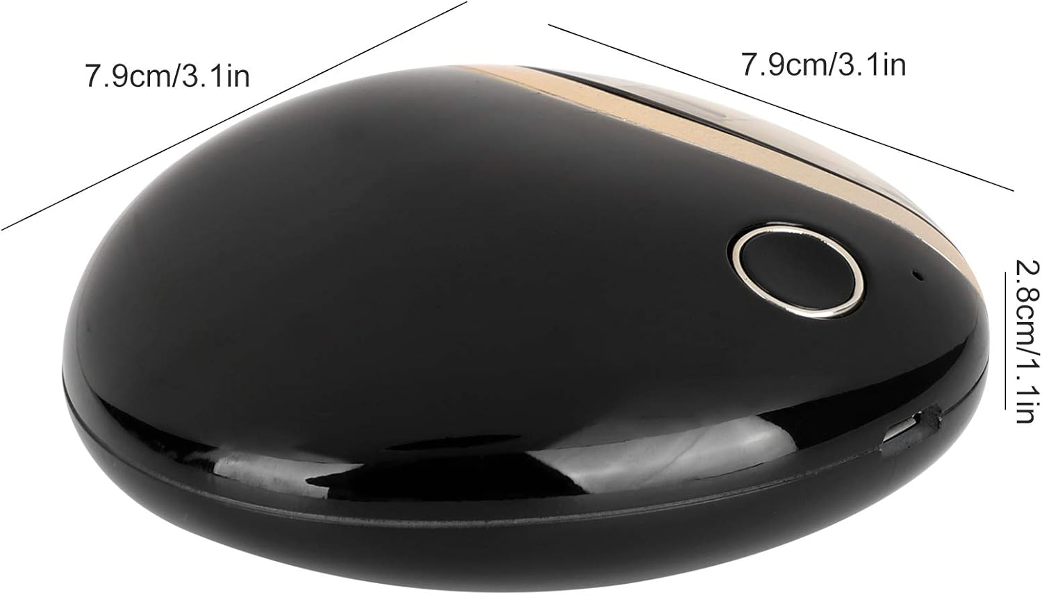 Electric Nail Clipper USB Intelligent Chargable Electric Nail Clipper, Intelligent USB Charging, for Adult Baby Nail Care, Black image number 6