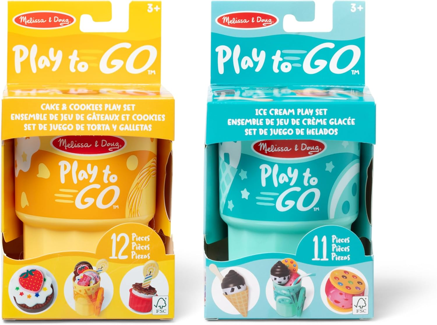 Melissa and Doug - Play to Go - Cake & Cookies Play Set image number 5