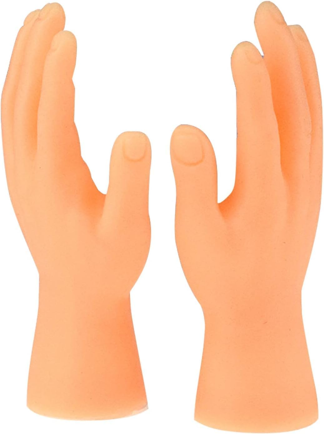 Tiny Hands Left & Right Hand Soft Touch PVC Plastic Hands Mini Finger Puppets Small Hands Model Toys for Parties Music Festivals Bar Nights image number 6