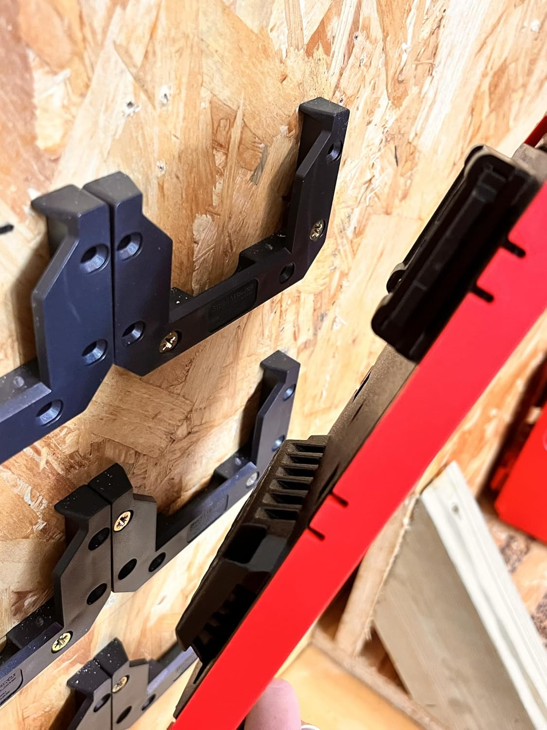 Stealthmounts Cleat 'N' Feet Packout Mounting Cleats V2 - Compatible with Packout Boxes, Locking Milwaukee Packout Accessories & Packout Feet | Packout Cleats | 6 Pack | Packout Wall Mount image number 5