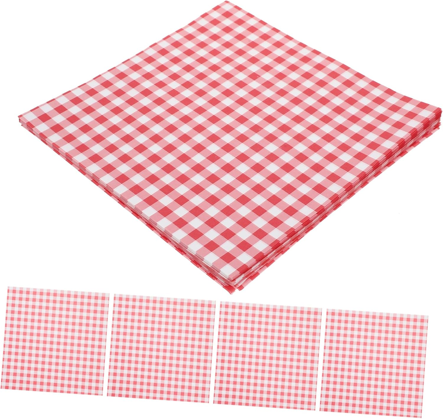 KICHOUSE Bakery Cake Decorating Paper Sandwich Paper Wrap Multi-Functional Food Wrapping 100 Sheets Liner