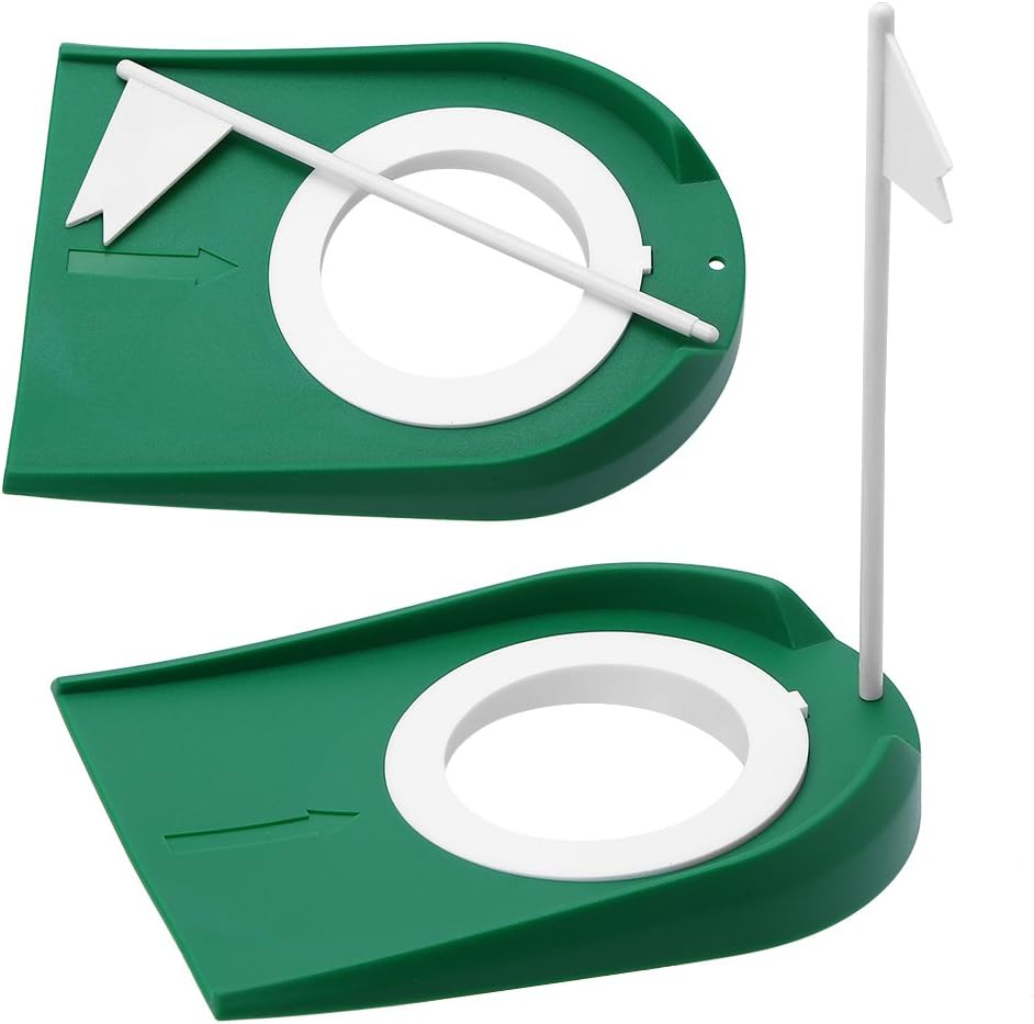 Practice Putting Cup, Putting Cup, Adjustable Moveable Plastic Portable Putting Hole, for Indoor for Outdoor image number 1