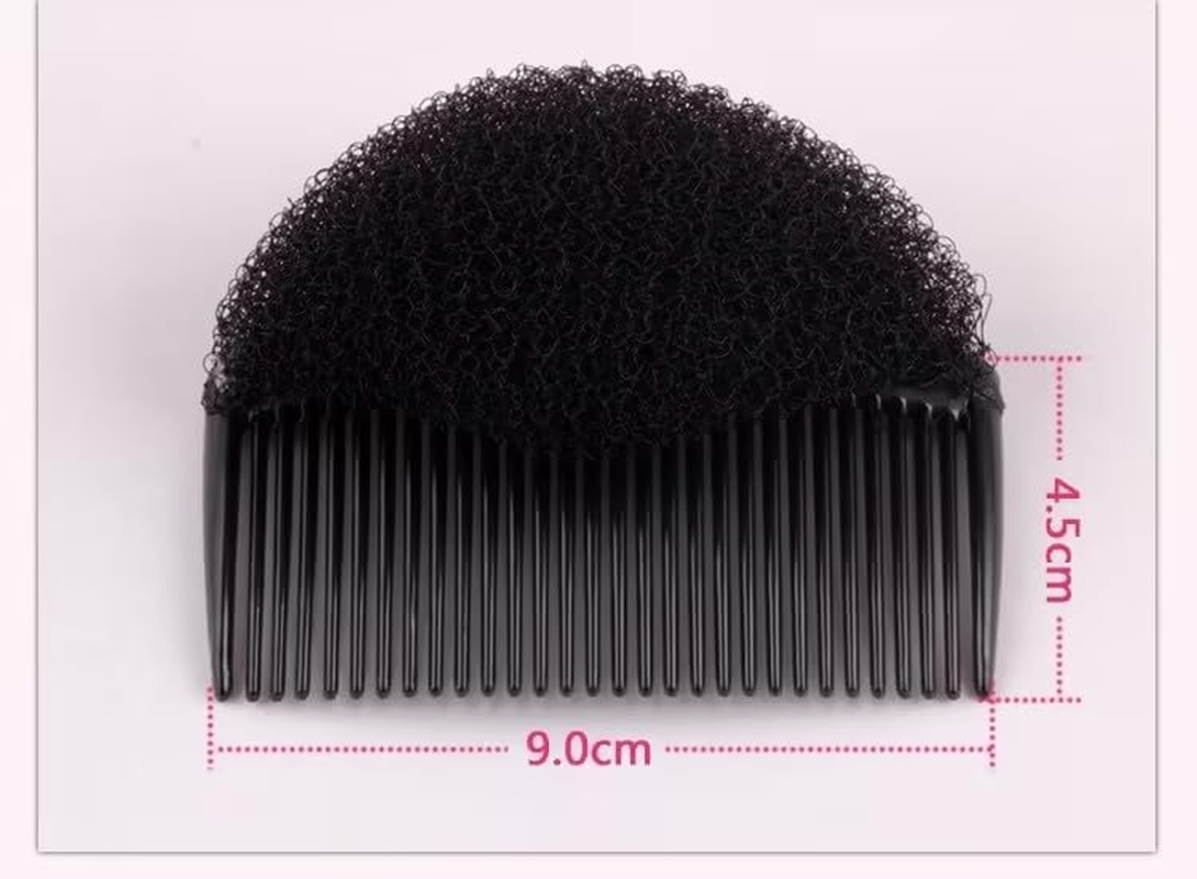 2 Pcs Black Hair Volumizer Clip Bump It up Volume Hair Base Styling Clip Braid Insert Tool for Women'S Beehive Hairstyle and Crown Shapers Hair Accessories image number 2
