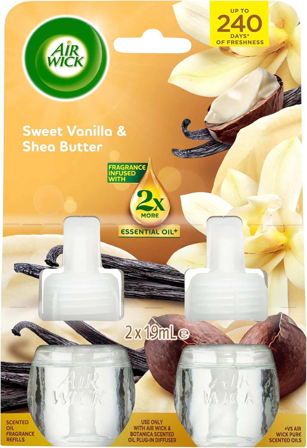 Air Wick Sweet Vanilla & Shea Butter Plug-In Twin Refill image number 2