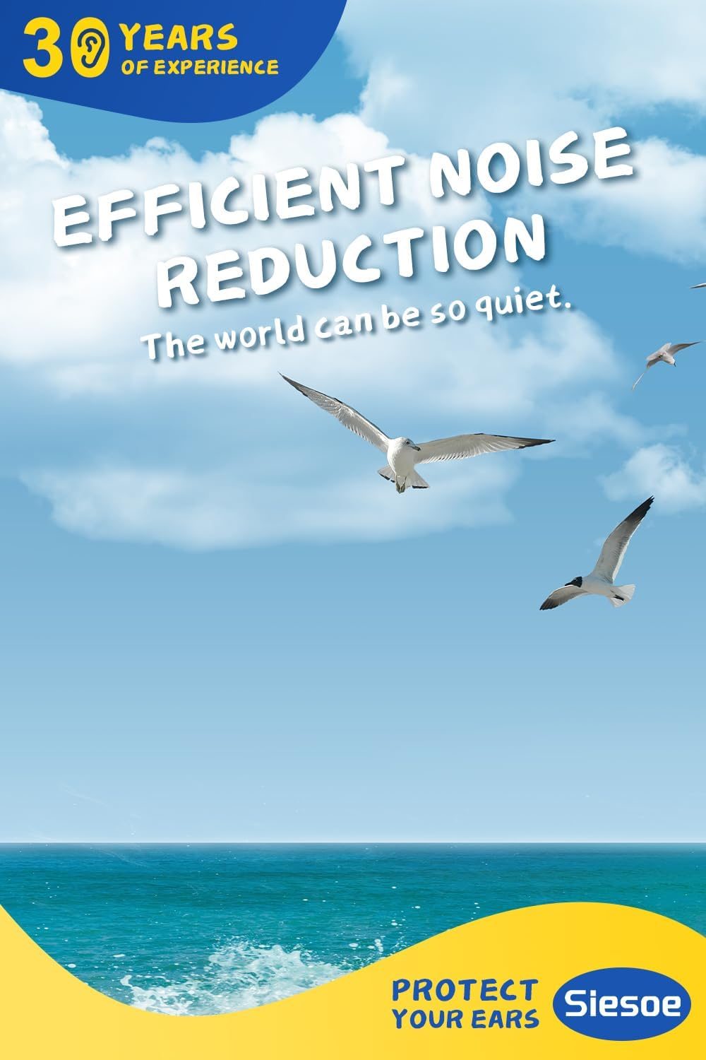 2025 Ultra Soft Foam Ear Plugs for Sleeping, Streamline Arc Design, 36Db Highest NRR, Comfortable Ear Plugs for Snoring, Travel, Concerts, Studying, Loud Noise, Work image number 3