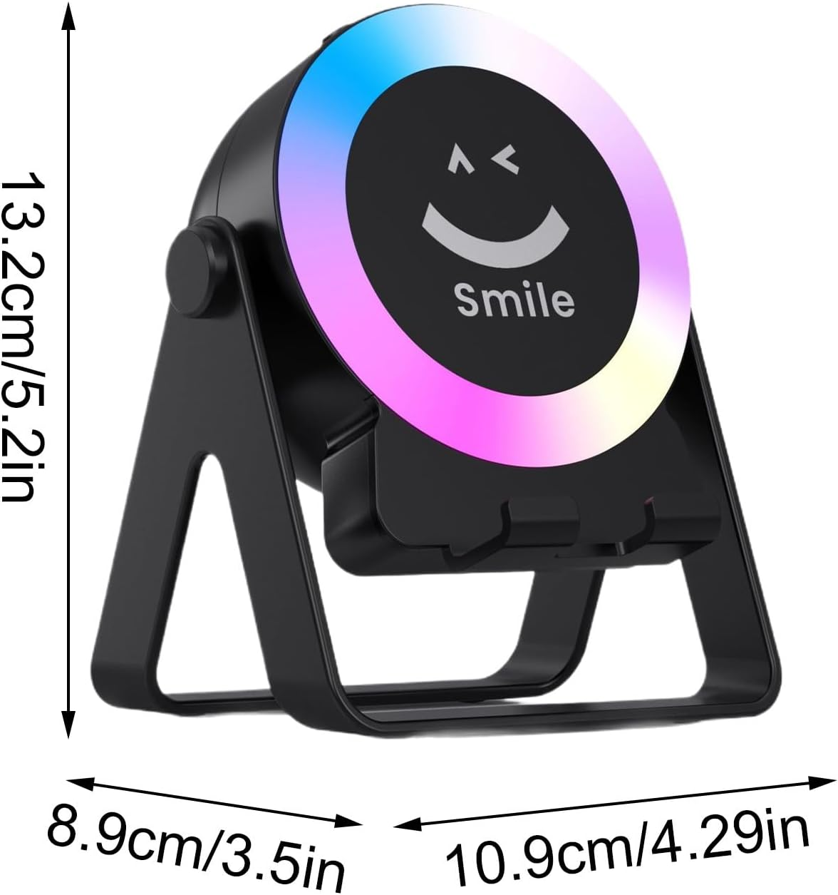 Wireless Induction Speaker | Portable Speaker for Desk - Audio Player with RGB Light 4-In-1 for Home Living Room Office Restaurant Retail Store Event Planners image number 4