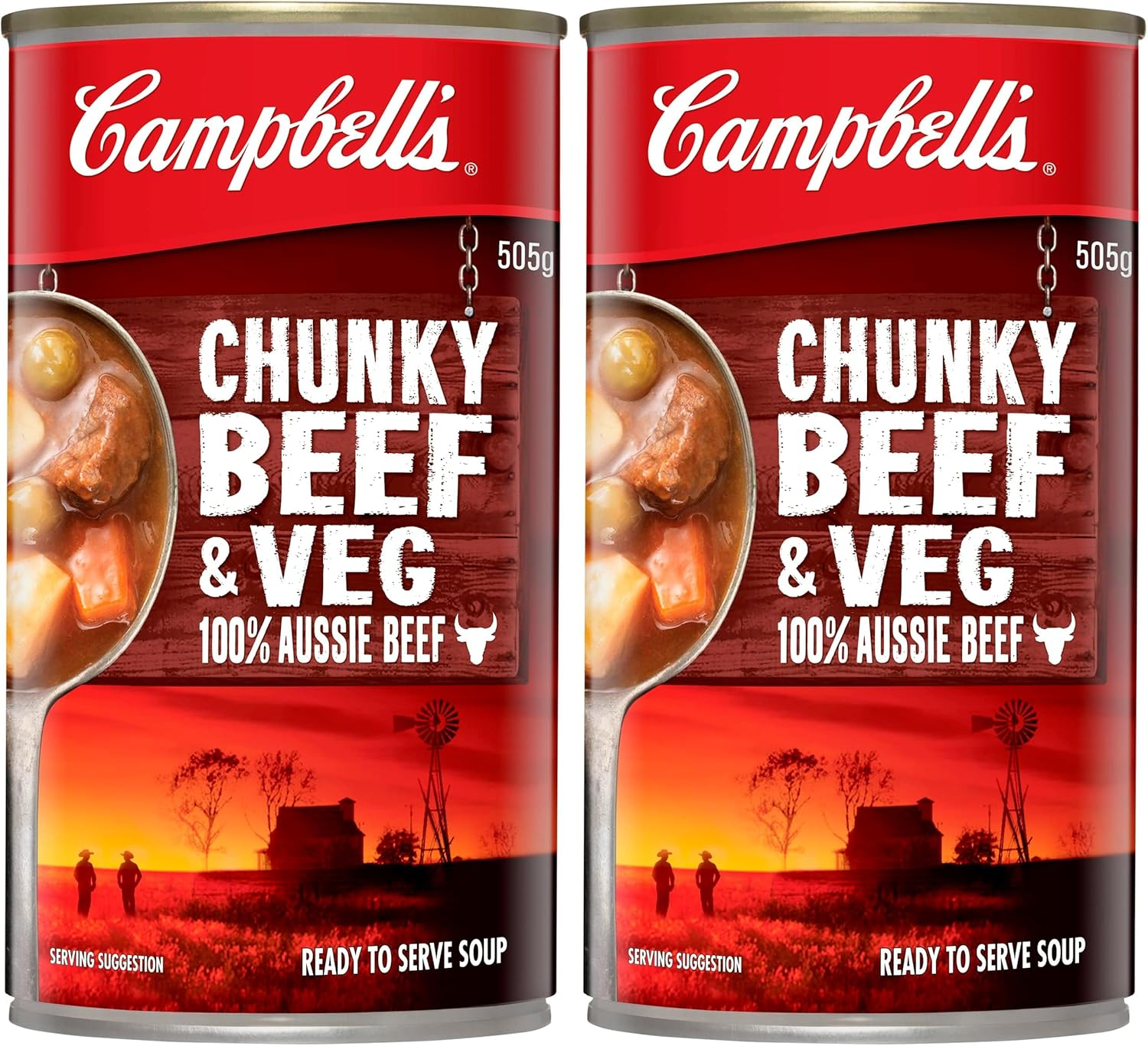 Campbell'S Chunky Beef and Veg Soup 505 G