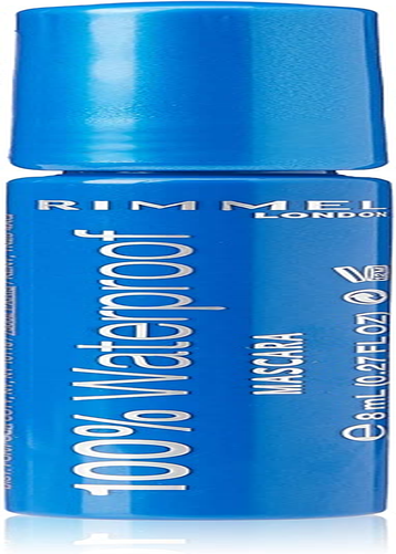 Rimmel London 100% Waterproof Mascara - #001 Black Black