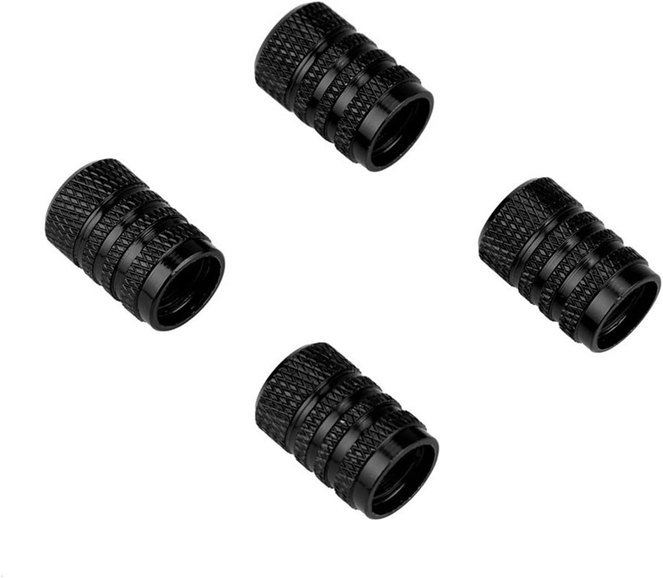 Car Tire Valve Stem Caps 4Pcs Bolt-In Aluminum Theftproof Valves Caps Car Wheel Tires Valves Tyre Stem Air Caps (Color : 17) image number 2
