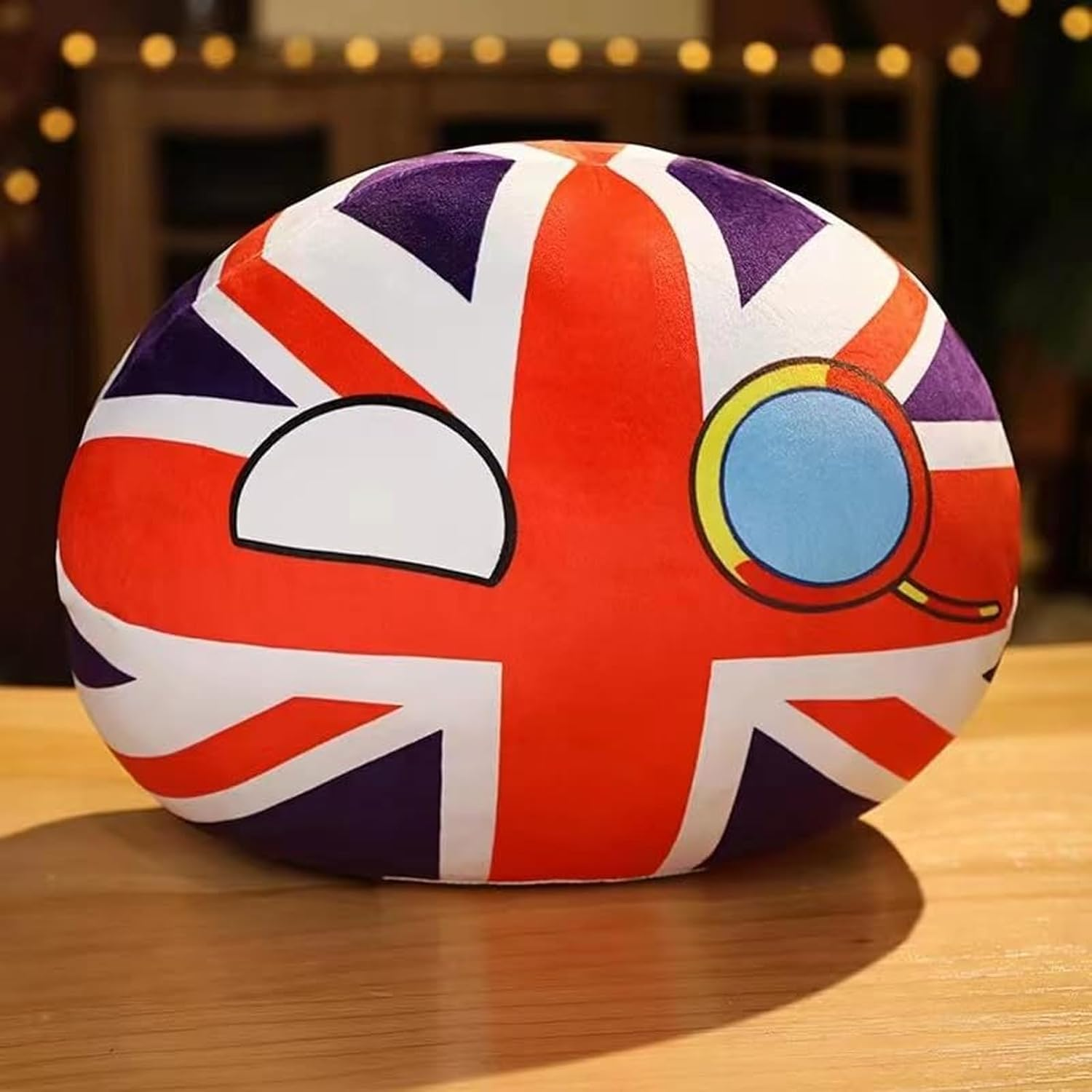 HOMKT 19PCS Countryballs，Country Ball Plushies Polandball National Plush Pillow Mini Pendant Stuffed Toys Cute Keychain Anime Plushies for Kids Gift image number 4