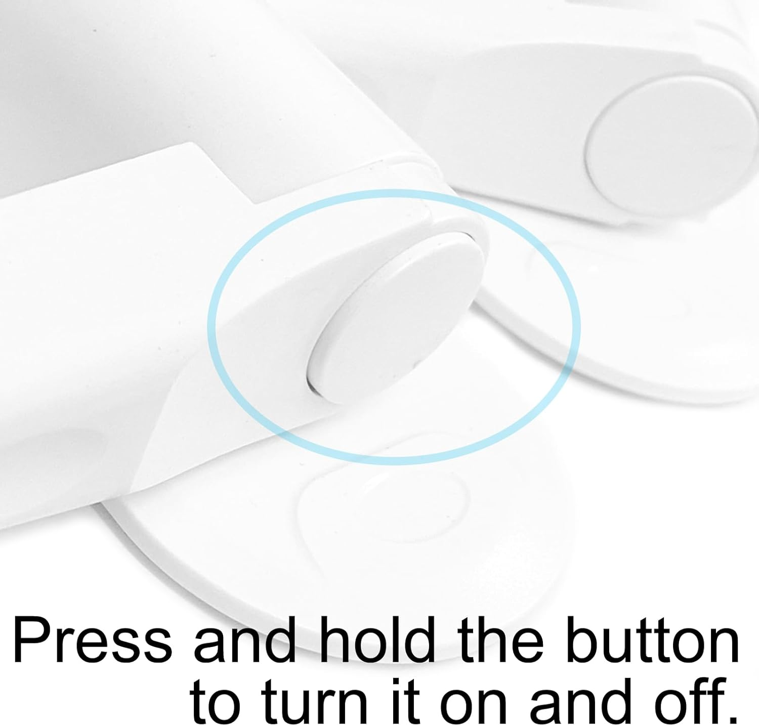 2 Pack White Door Lever Lock Childproof Door Latch Locks for Pet Dog Kids Safety Childproof Door Handle Lock with Adhesive (No Drilling) for Door image number 1