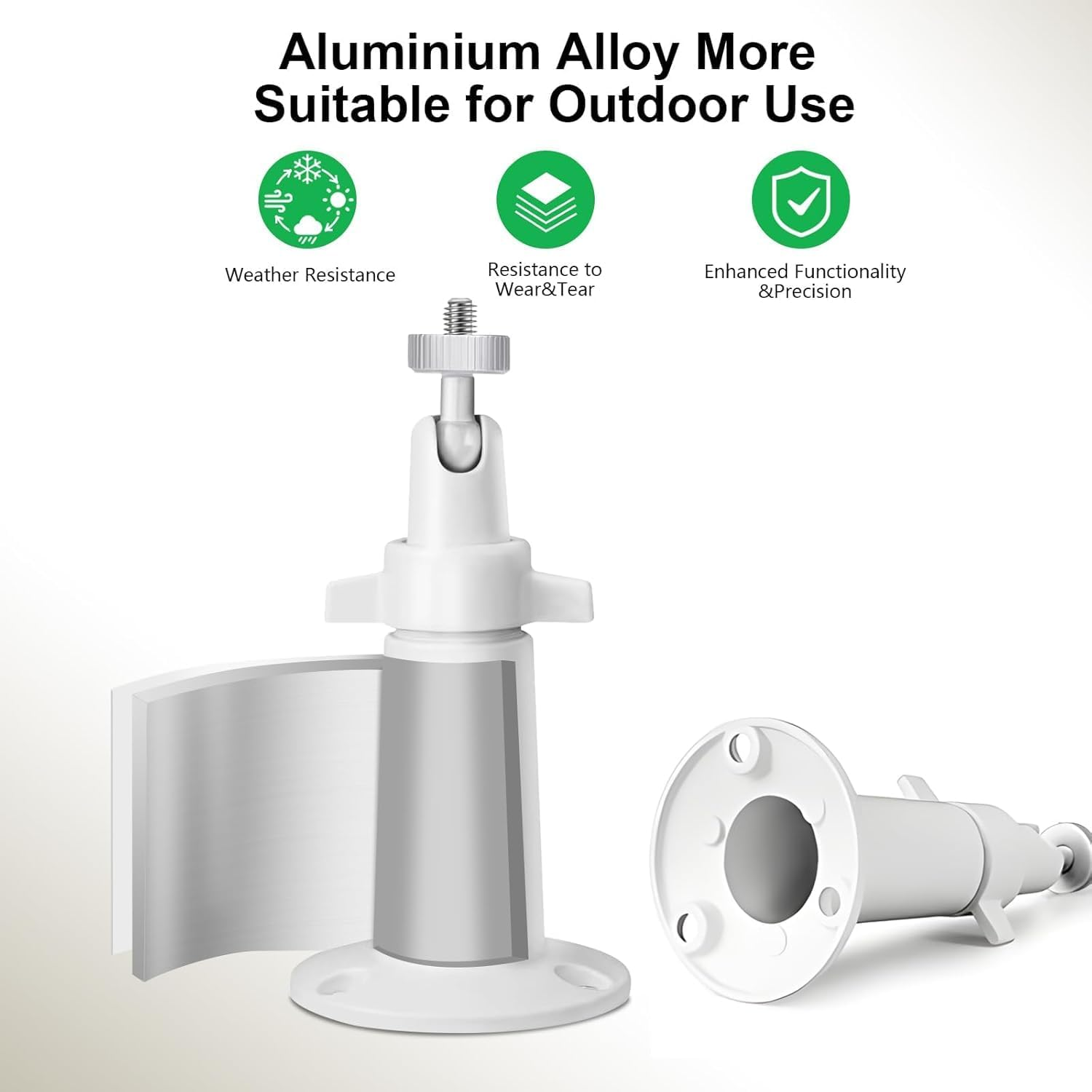 2Pack Wall Mount Compatible with Eufycam 2C/2C Pro, 2/2 Pro, 3C/S300, 3/S330, Also for Solocam S220/C210, Adjustable Camera Mount Brackets for Eufy Camera Indoor/Outdoor image number 4