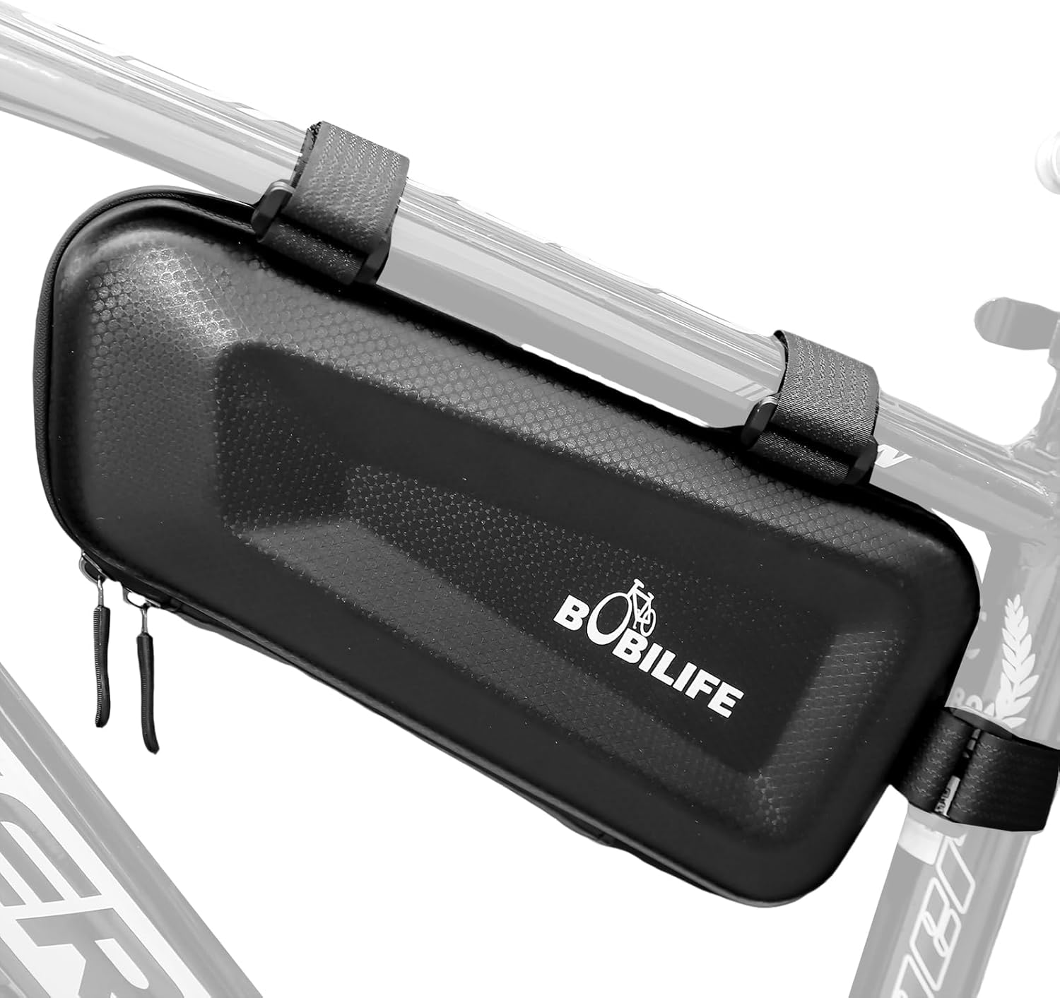 BOBILIFE Hard Shell Bike Frame Bag - EVA Waterproof Bicycle Frame Bag under Top Tube Pouch Storage Bag for Adult Cycling Road Mountain Bike Bicycles image number 5