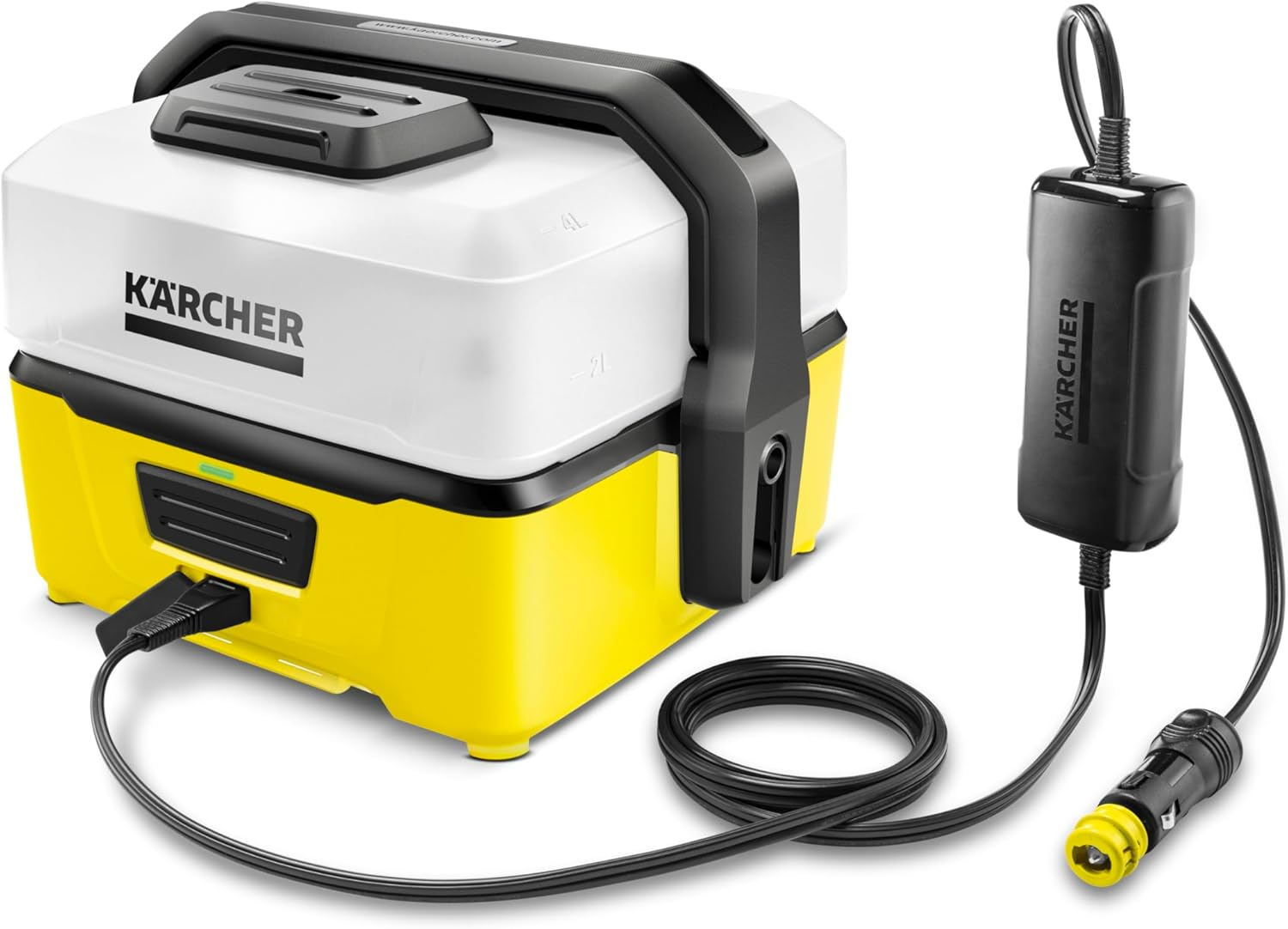 K&auml;rcher KAR012 in Car Adaptor for the OC3 Outdoor Cleaner, Black, 150 X 38 X 44Mm image number 5