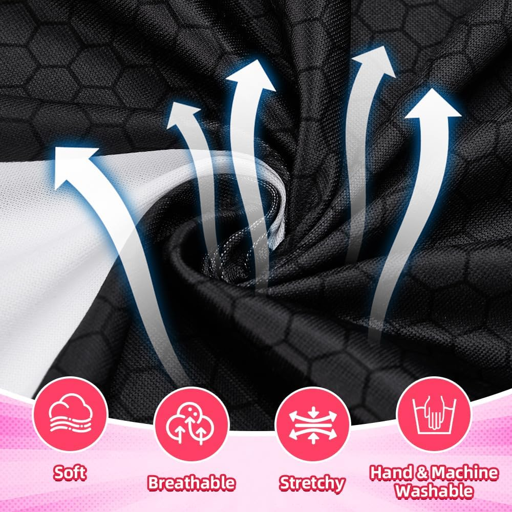 Slowton Girls' Superhero Halloween Costume, Superhero Hooded Bodysuit with Pull on Mask for Halloween Dress up Super Hero Cosplay image number 3