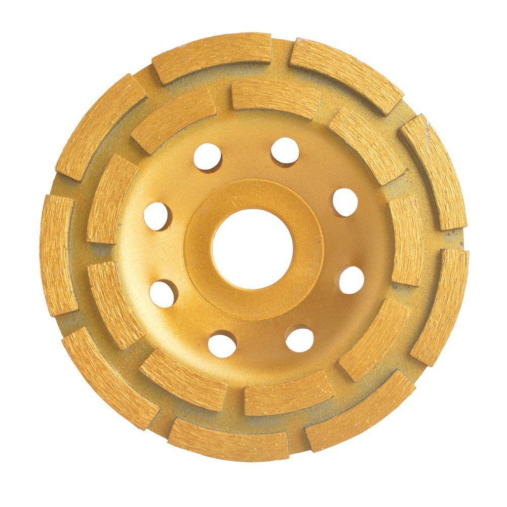 Gunpla 105 X 22Mm Turbo Diamond Cup Wheel, Grinding Cup Wheel Disc 12 Segs Masonry Stone Cutting Tool for Concrete Angle Grinder