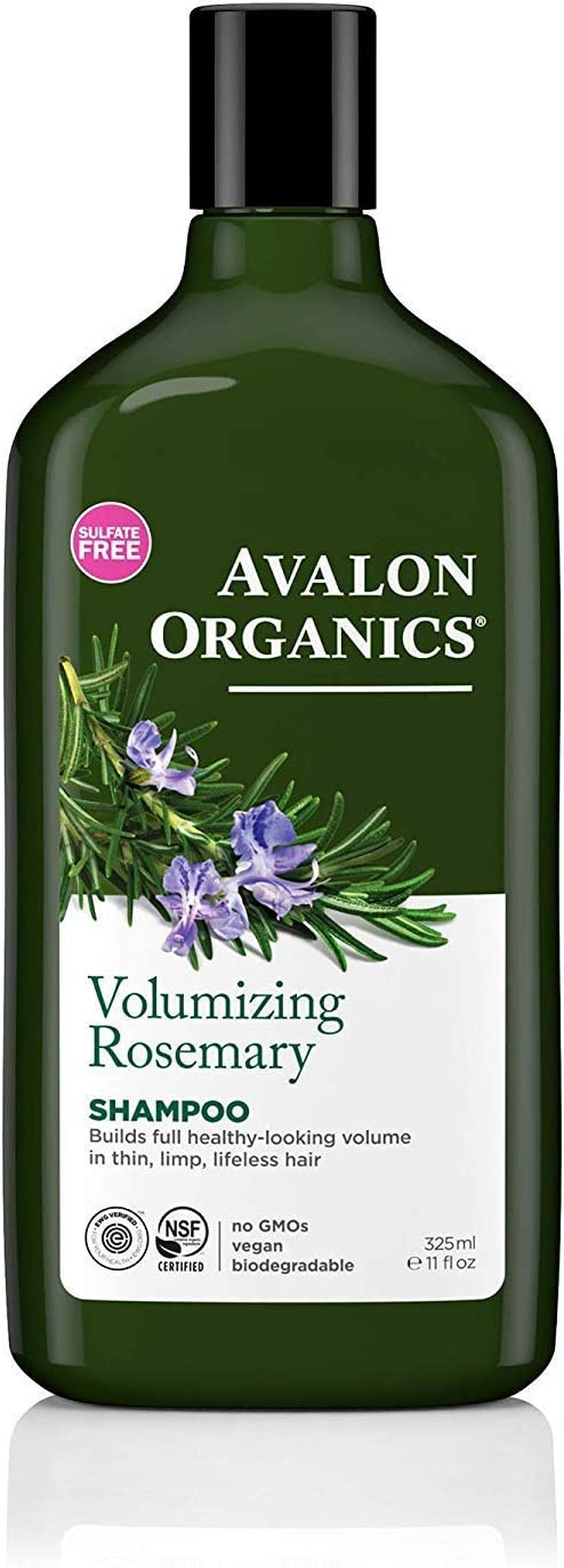 Avalon Organics Volumizing Rosemary Shampoo 325 Ml image number 5